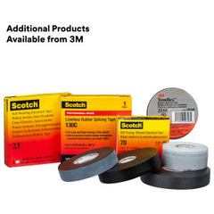 Scotch 130C-2X30FT 2 x 30ft Linerless Rubber Splicing Tape