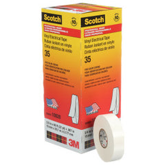 Scotch 35-WHITE-3/4X66FT Scotch® 35 Series Vinyl Electrical Color Coding Tape 66-ft. x 3/4-in. White