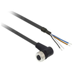 Telemecanique Sensors XZCP1241L5 Pre-Wired Elbowed Female Connector