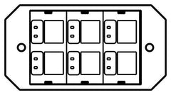 WIREMOLD 8ACT6A TERMINAL BLOCKS