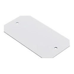 Wiremold 8B Blank Device Plate 1-Gang 8 Hole