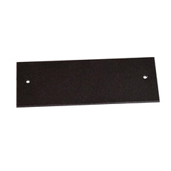 Wiremold OFR47-B Blank Device Plate Steel Black Powder Coated