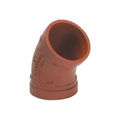 Anvil 390003044 FIG 7001 Flexible Pipe Coupling With EPDM Gasket 3 in Grooved Ductile Iron Rust Inhibiting Paint