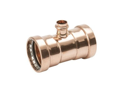 Mueller PF40134 Copper Tee P X P X P, 2-1/2 X 2 X 1