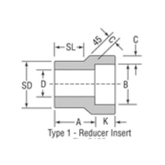 Anvil 500070016 Fig 152 Screw Concrete Insert 1/2 In Dia Rod Replacement MPN