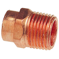 Nibco 9030200CB Copper Adapter, Solder Pressure 604-CB, 1/4 inch x 1/4 inch, C x M