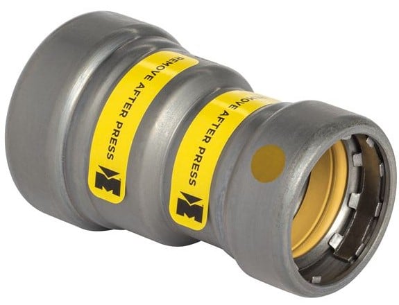 Mueller CP01073G Carbon Steel Coupling Reducing P X P 2 X 1-1/2