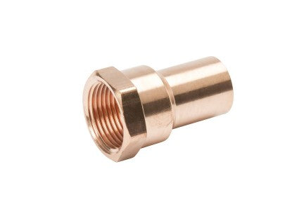 Mueller PF15310 Copper Female Adapter FTG X FPT 1/2 x 1/2