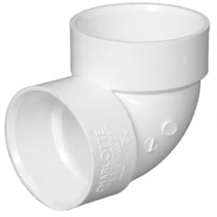 Charlotte Pipe 331 3 PVC DWV Vent 90 Ell