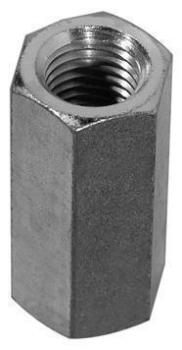 Anvil 500093356 135E 7/8 Pltd Stl Rod Coupling L/Site Hole