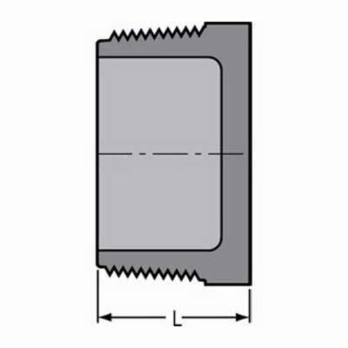 Spears 850-060C 6 CPVC Plug MPT SCH80