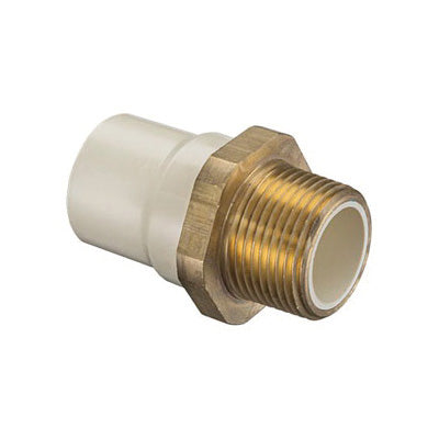 Spears 4136-010BR 1 CTS CPVC MALE ADAPTER BR/MPTXSOC