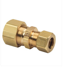 BrassCraft 62-8 1/2 in. O.D. Compression x 1/2 in. O.D. Compression Brass Compression Union Fitting