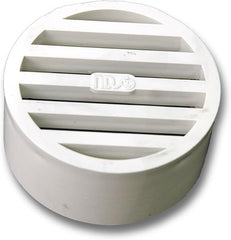 NDS 9P11 4 In. PVC Drain Grate