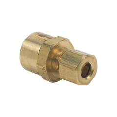 BrassCraft 66-4-4 1/4 in. O.D. Tube x 1/4 in. FIP Compression Female Adapter