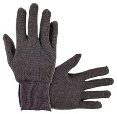 SAS Safety 6563 Jersey Gloves One Size Fits Most Cotton Brown