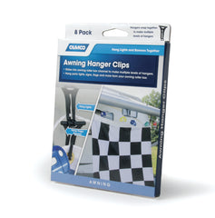 Camco 42720 Awning Hanger with Clip - 8/pack Bilingual