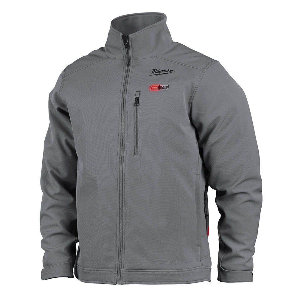 Milwaukee 204G-21M M12 Heated TOUGHSHELL Jacket Kit - Gray M