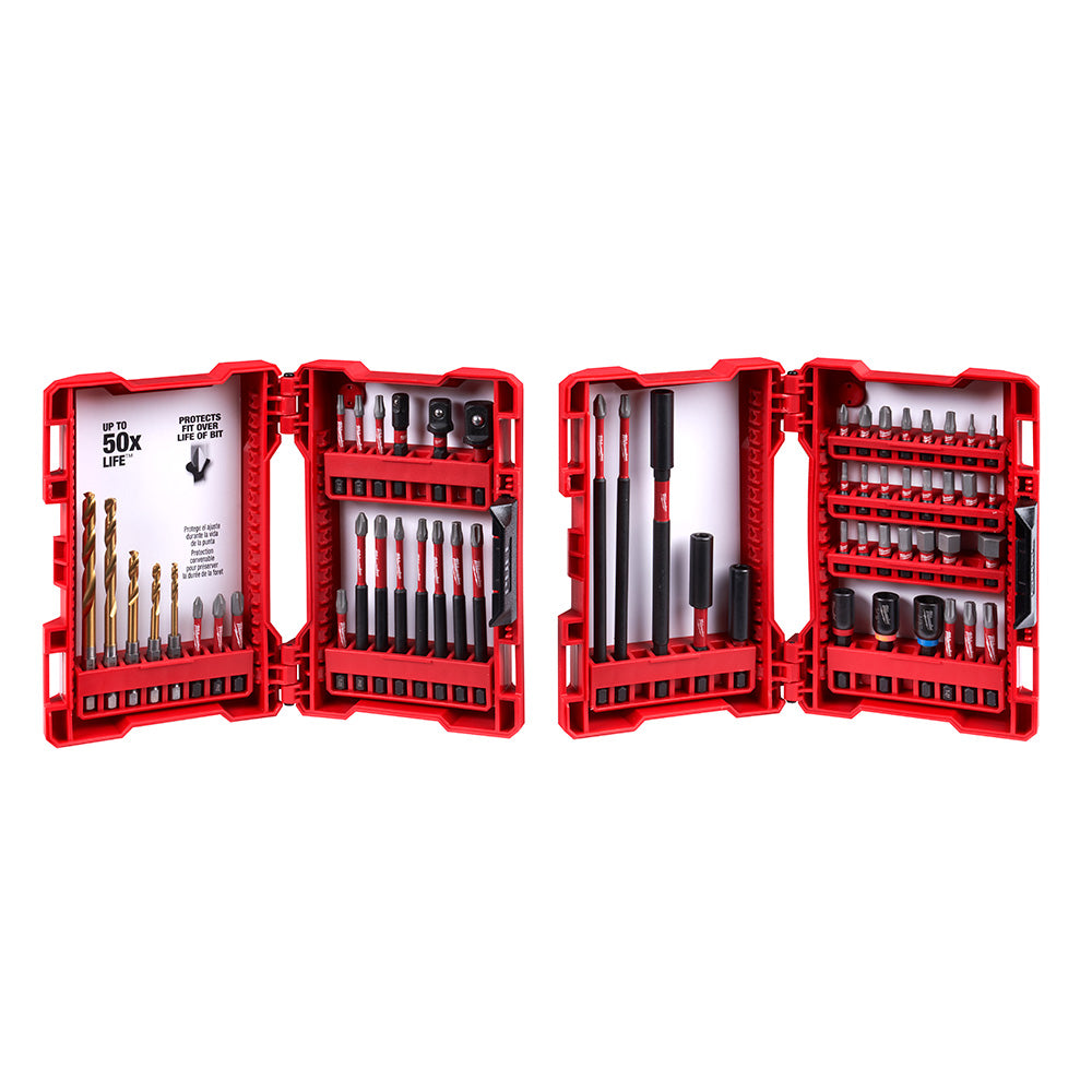 Milwaukee 48-32-4017 SHOCKWAVE 56-Piece Impact Duty Drill and Drive Set