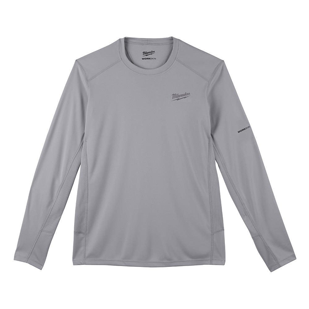 Milwaukee 415G-M WORKSKIN Lightweight Performance Shirt - Long Sleeve - Gray M