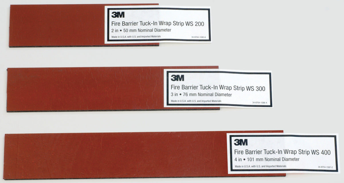 3M 7000006389 Fire Barrier Tuck-in Wrap Strip