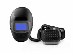 3M 7100312637 Speedglas G5-03 Pro-Air Black Fixed Front Welding Helmet With 2.8 X 4.3 Shade 3, 5, 8-14 Lens