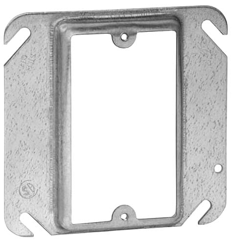 ABB 52-C-13 T&B 4SQUARE BX COVER STL 3CU 1-DEVICE RSD