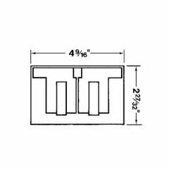 ABB CCD RED DOT DRY-TITE DPLX CVR DEVICE MNT..