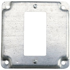 ABB RS-16-CC Steel City Surface Cover, 4 in L x 4 in W x 1/2 in D, Replacement MPN RS-16-CC