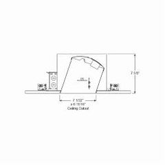 Acuity Brands IC926 Juno Standard Sloped Housing Ceiling