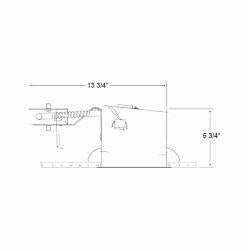 Acuity Brands IC21R HSG REMODEL-IC JUNO 120 VAC (6-3/4 in Ceiling Opening) IC21R