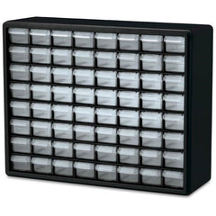 Akro-Mils 10164 Plastic Storage Cabinet - Black, 64 Drawer Replacement MPN