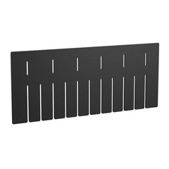 Akro-Mils 41226 Akro-Grid Divider Short Black 6/Pkg