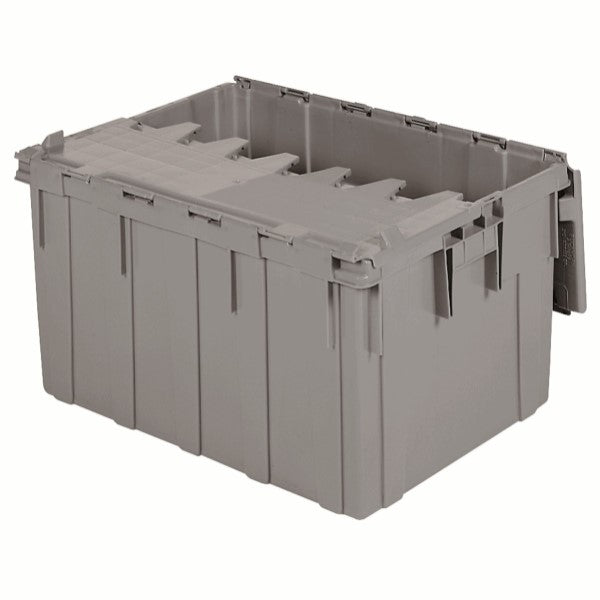 Akro-Mils 39280 Attached Lid Container with Lid 28 Gal 28 x 21 x 15.5 in