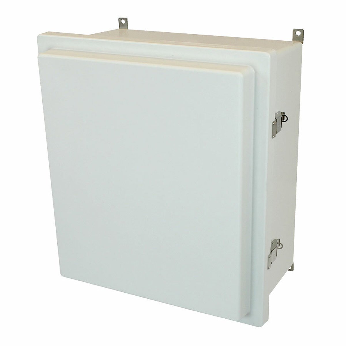 Allied Moulded Products AM1868RL Enclosure Fiberglass Hinged Cover 18.40 x 16.40 x 8.13 in.
