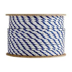 American Granby PR75-3 3/4 x 300' Twisted Rope Blue/White