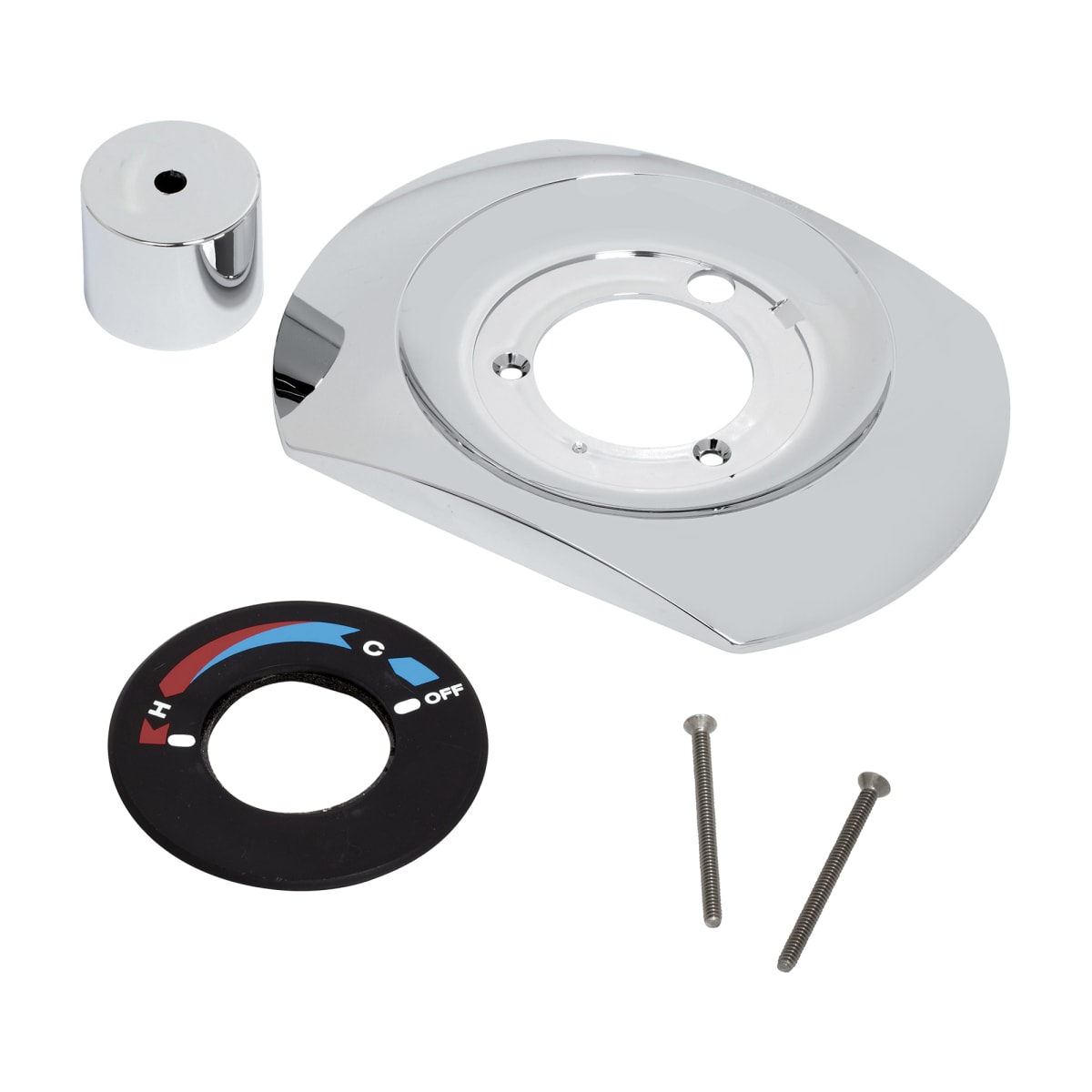 American Standard 066270-0020A Escutcheon and Cap Kit in Chrome