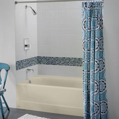 American Standard 2390.202.021 Princeton Americast 60 x 30 Integral Apron Bathtub Left Hand Drain