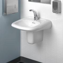 American Standard 0955901EC020 Murro 21-7/16 x 17-3/4 in. Rectangular Wall Mount Bathroom Sink in White