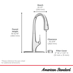 AMERICAN STANDARD 4902330.002 KITCHEN FAUCETS