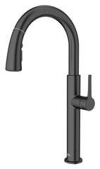 American Standard 4803300.243 Studio S Pull-Down Dual Spray Kitchen Faucet 1.5 gpm Matte Black