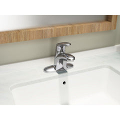 American Standard 7075.005.002 Colony Pro Single Handle Centerset Bathroom Sink Faucet 1.2 gpm (Polished Chrome)