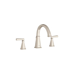 American Standard T018900.295 Edgemere Bathtub Faucet with Lever Handles for Flash Rough-In Valve in Brushed Nickel