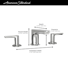 American Standard T105900.243 Studio S Bathtub Faucet With Lever Handles for Flash Rough-In Valve in Matte Black