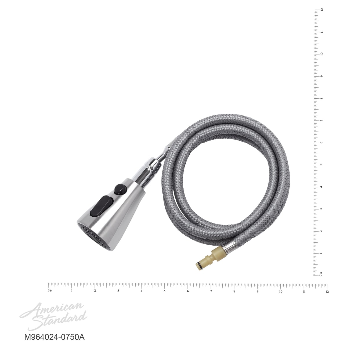 American Standard M964024-0750A Spray Assembly F/Olvera Pulldown in Stainless Steel