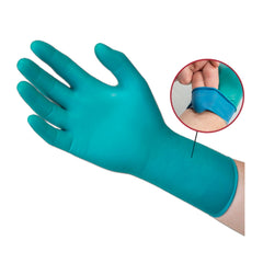 Ansell 93260070 Microflex 93-260 Single Use Disposable Gloves, S, Nitrile/Neoprene, Blue Inside/Green Outside