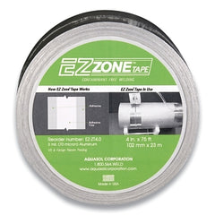 Aquasol Corporation EZ-ZT4.0 Ez Zone Tapes, Silver, 4 in x 75 ft x 3 mil