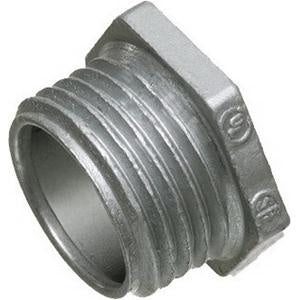 Arlington 502 Die Cast Zinc Hex Head Conduit Chase Nipple 3/4 Inch x 0.614 Inch