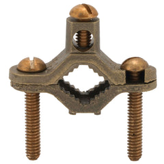 Arlington 720DB Solid Bronze Bare Wire Ground Clamp 1/2 to 1 Inch Pipe 10 to 2 AWG