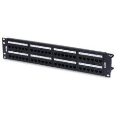 Belden RVAPPF2U48BK Patch Panel CAT6A UTP, REVConnect, Loaded, 48-Port, RU, Black